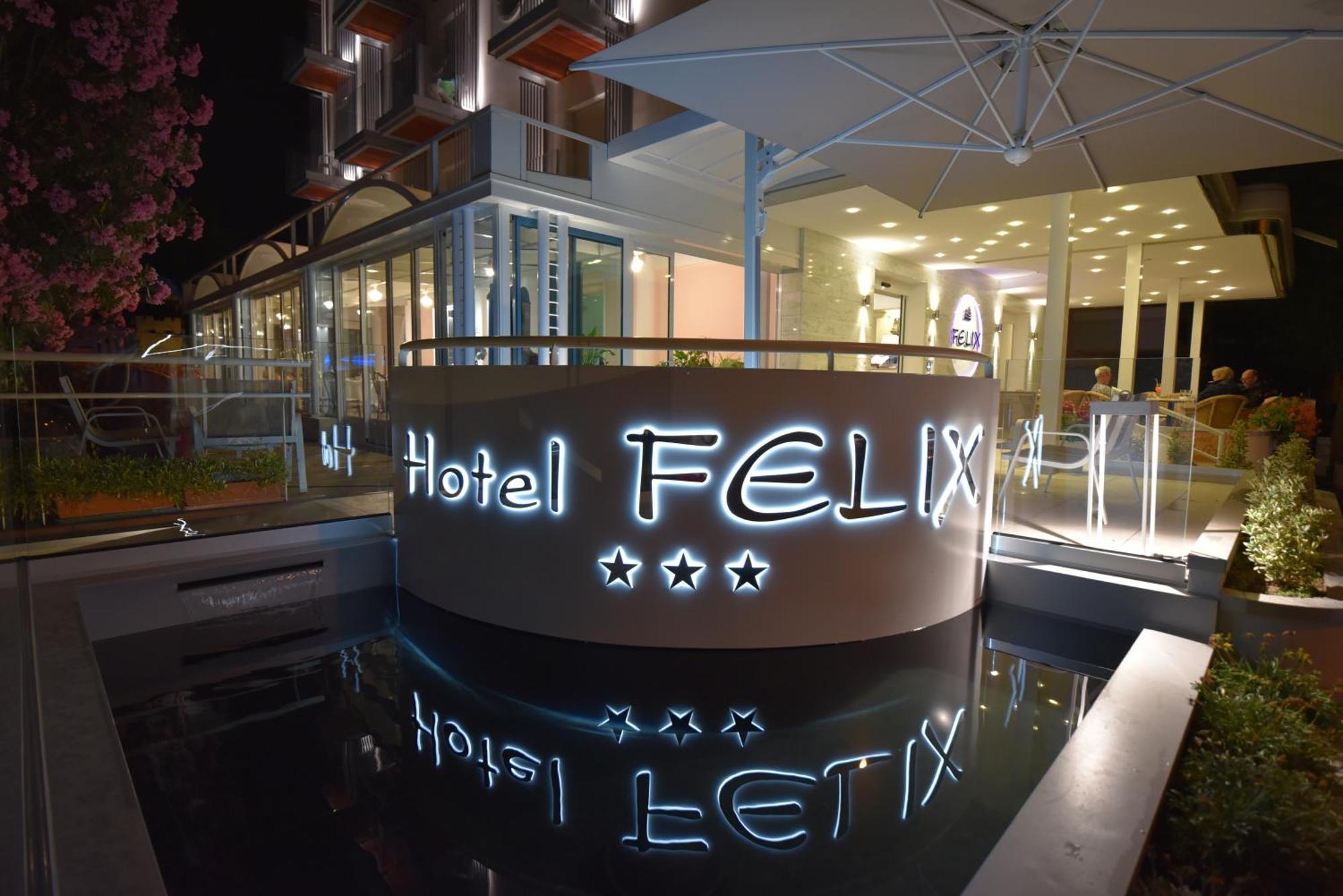 Hotel Felix Rimini Exterior foto